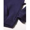 imageNautica Girls Logo Sweatshirt Fleece Hoodie With Fullzip Front ampamp PocketsPeacoat 67g