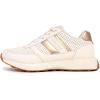 imageNautica Girls Sneakers  LaceUp Tennis Shoes Casual ampamp Comfortable for ToddlersToddler Little Kids ampamp Big Kids PlatformRegularBone Gold