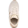 imageNautica Girls Sneakers  LaceUp Tennis Shoes Casual ampamp Comfortable for ToddlersToddler Little Kids ampamp Big Kids PlatformRegularBone Gold