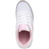 imageNautica Girls Sneakers  LaceUp Tennis Shoes Casual ampamp Comfortable for ToddlersToddler Little Kids ampamp Big Kids PlatformRegularWhite Iridescent Greyplatform