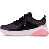 imageNautica Kids Girls Metallic Fashion Sneaker LaceUp Athletic Running Shoe I kappil I Big Kid  Little Kid  ToddlerBlack Metallicforge Pond 2