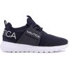 imageNautica Kids Girls Metallic Fashion Sneaker LaceUp Athletic Running Shoe I kappil I Big Kid  Little Kid  ToddlerMidnight