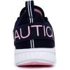 imageNautica Kids Girls Metallic Fashion Sneaker LaceUp Athletic Running Shoe I kappil I Big Kid  Little Kid  ToddlerNavy Peony