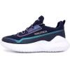 imageNautica Kids Girls Metallic Fashion Sneaker LaceUp Athletic Running Shoe I kappil I Big Kid  Little Kid  ToddlerNavy Pink Radiantsedum