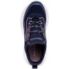 imageNautica Kids Girls Metallic Fashion Sneaker LaceUp Athletic Running Shoe I kappil I Big Kid  Little Kid  ToddlerNavy Pink Radiantsedum