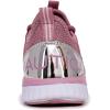 imageNautica Kids Girls Metallic Fashion Sneaker LaceUp Athletic Running Shoe I kappil I Big Kid  Little Kid  ToddlerPink Silver