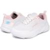 imageNautica Kids Girls Metallic Fashion Sneaker LaceUp Athletic Running Shoe I kappil I Big Kid  Little Kid  ToddlerWhite Iridescentnigel