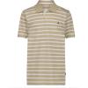 imageNautica Boys Short Sleeve Fashion Polo Button Closure Soft ampamp ComfortableCoast Stripe White Pepper