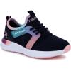 imageNautica Kids Girls Metallic Fashion Sneaker LaceUp Athletic Running Shoe I kappil I Big Kid  Little Kid  ToddlerNavyPeonyparks