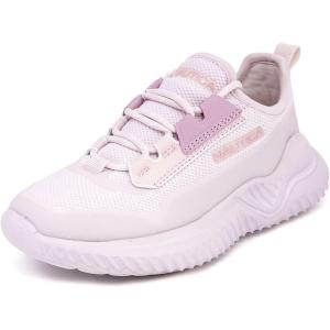 imageNautica Kids Girls Metallic Fashion Sneaker LaceUp Athletic Running Shoe I kappil I Big Kid  Little Kid  ToddlerLilac Mauvesedum