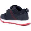 imageNautica Kids Double Strap Sneakers  Casual Athletic Shoes for Boys and Girls  Durable and Comfortable Fit for Toddlers and Little KidsNavy Red