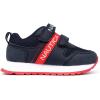imageNautica Kids Double Strap Sneakers  Casual Athletic Shoes for Boys and Girls  Durable and Comfortable Fit for Toddlers and Little KidsNavy Red