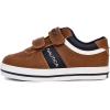 imageNautica Kids Double Strap Sneakers  Casual Athletic Shoes for Boys and Girls  Durable and Comfortable Fit for Toddlers and Little KidsTan Navy Whitelimpopo