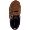 imageNautica Kids Double Strap Sneakers  Casual Athletic Shoes for Boys and Girls  Durable and Comfortable Fit for Toddlers and Little KidsTan Navy Whitelimpopo