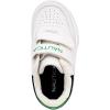 imageNautica Kids Double Strap Sneakers  Casual Athletic Shoes for Boys and Girls  Durable and Comfortable Fit for Toddlers and Little KidsWhite Forest