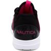 imageNautica Kids Girls Metallic Fashion Sneaker LaceUp Athletic Running Shoe I kappil I Big Kid  Little Kid  ToddlerPrimageblack Pink