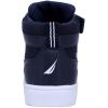 imageNautica Kids High Top Basketball Sneakers  ToddlerLittle Kid Fashion Boots Comfortable Athletic Walking Shoes for Boys and GirlsNavy Whiteyalu