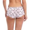 imageNautica Womens Cotton Boyshort Underwear Set 5PackBlackRock SaltLt Bleach HeatherBarbados CherryNt Floral Outline