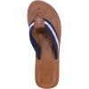 imageNautica Womens Thong Strap Sandal FlipFlop Boat SlideNavy White