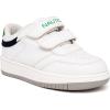 imageNautica Kids Double Strap Sneakers  Casual Athletic Shoes for Boys and Girls  Durable and Comfortable Fit for Toddlers and Little KidsWhite Forest