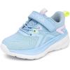 imageNautica Kids Fashion Sneaker Athletic Running Shoe with One Strap Boys  GirlsToddlerLittle KidBlue Pinkmaxim