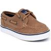 imageNautica Kids Spinnaker Youth Boat Shoe Casual Loafer 2 Eye Lace Little KidBig KidCognac