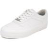 imageNautica Womens Fashion Sneakers Casual Shoes with Platform LowTop Chunky Design LaceUp for Walking and TennisWhite