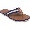 imageNautica Womens Thong Strap Sandal FlipFlop Boat SlideNavy White