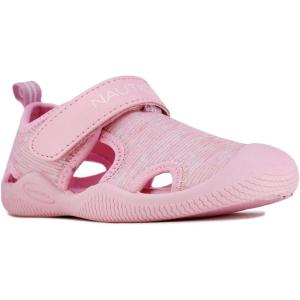 imageNautica Kids Protective Water ShoeClosedToe Sport Sandal Boy  Girl Big KidLittle KidToddlerKettle Gulfpink Heather