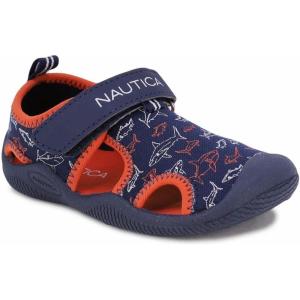 imageNautica Kids Protective Water ShoeClosedToe Sport Sandal Boy  Girl Big KidLittle KidToddlerOrange