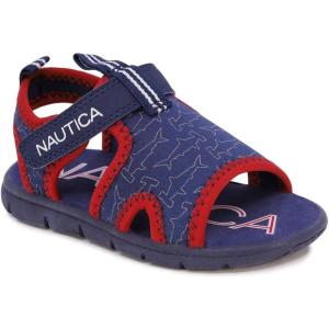 imageNautica Kids Sports Sandals  Water Shoes Open Toe Athletic Summer Sandal Boy  Girl Little KidBig KidNavy Hammerhead