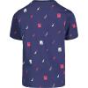 imageNautica Boys Short Sleeve Legacy Crew Neck TShirtOutline Jclass Navy Fb41