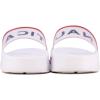 imageNautica Womens Athletic Slide Sandals  Comfort SlipOn Shower Shoes QuickDry Beach Sandals NonSlip Boat Slides for Pool ampamp Casual WearAmmiered White Blue