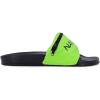 imageNautica Womens Athletic Slide Sandals  Comfort SlipOn Shower Shoes QuickDry Beach Sandals NonSlip Boat Slides for Pool ampamp Casual WearAslieaneon Green