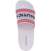 imageNautica Womens Athletic Slide Sandals  Comfort SlipOn Shower Shoes QuickDry Beach Sandals NonSlip Boat Slides for Pool ampamp Casual WearBestered White and Blue