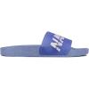 imageNautica Womens Athletic Slide Sandals  Comfort SlipOn Shower Shoes QuickDry Beach Sandals NonSlip Boat Slides for Pool ampamp Casual WearEsmeraylight Blue Leaf