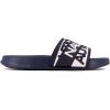imageNautica Womens Athletic Slide Sandals  Comfort SlipOn Shower Shoes QuickDry Beach Sandals NonSlip Boat Slides for Pool ampamp Casual WearNavy Whitenara