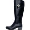 imageNautica Womens Tall Shaft Riding Boots Stylish KneeHigh Dress Shoes for Fall ampamp WinterBlackginger Lily