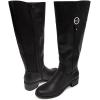 imageNautica Womens Tall Shaft Riding Boots Stylish KneeHigh Dress Shoes for Fall ampamp WinterBlackginger Lily X