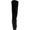 imageNautica Womens Tall Shaft Riding Boots Stylish KneeHigh Dress Shoes for Fall ampamp WinterBlackginita X