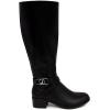 imageNautica Womens Tall Shaft Riding Boots Stylish KneeHigh Dress Shoes for Fall ampamp WinterBlackginita X