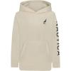 imageNautica Boys Long Sleeve Fleece Pullover Hoodie Comfortable Relaxed FitUsa Flag Turtle Dove