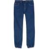 imageNautica Boys Pullon Stretch Denim Jogger Jeans 5Pocket Style ampamp Drawstring ClosureLegacy Medium Blue