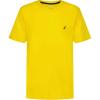 imageNautica Boys Short Sleeve Solid VNeck TShirt Soft Comfortable Relaxed FitLemon