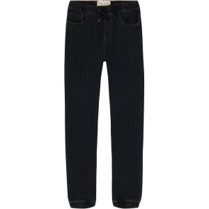 imageNautica Boys Pullon Stretch Denim Jogger Jeans 5Pocket Style ampamp Drawstring ClosureDark Rinse