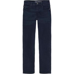 imageNautica Boys Skinny Fit Stretch Denim Jeans 5Pocket Style Zipper Fly ampamp Button ClosureLagoon