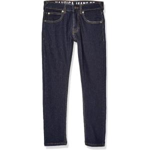 imageNautica Boys Skinny Fit Stretch Denim Jeans 5Pocket Style Zipper Fly ampamp Button ClosureNaval Yard Chase