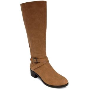 imageNautica Womens Tall Shaft Riding Boots Stylish KneeHigh Dress Shoes for Fall ampamp WinterTanginita