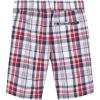 imageNautica Boys Pullon Casual Shorts Drawstring ClosureBright Plaid Fc05