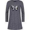 imageNautica Girls Long Sleeve Logo Design Knit TShirt DressPeacoat Butterfly